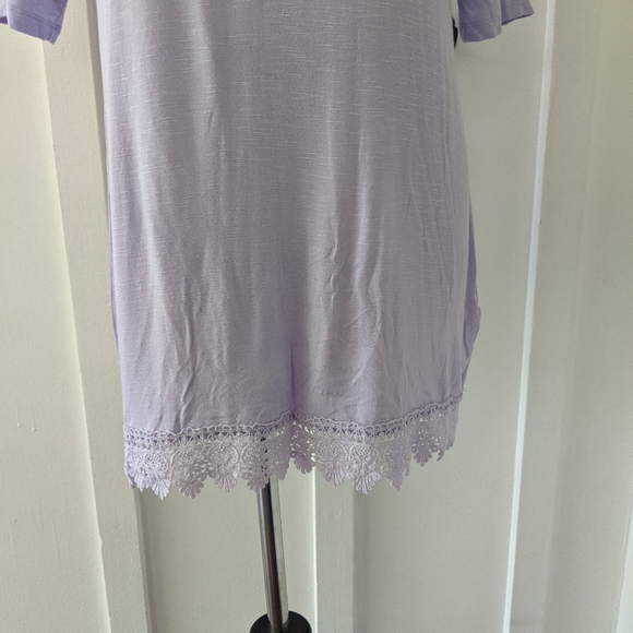 Mindy Mae's Market purple tunic top - Picture 3 of 13